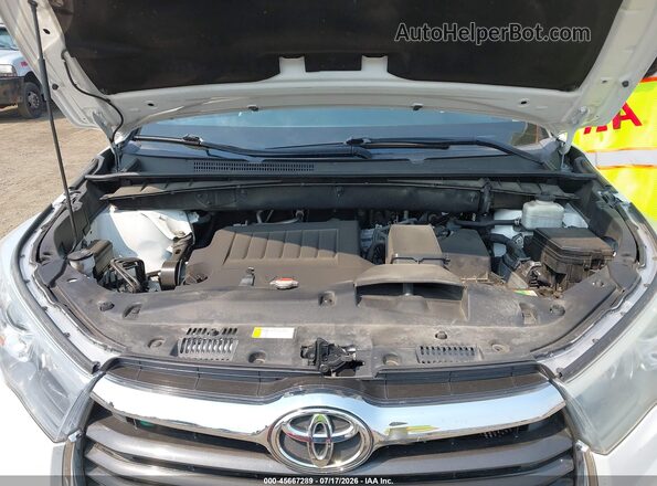 5TDJKRFH1GS246014 2016 TOYOTA HIGHLANDER Белый Вид сзади