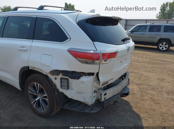 5TDJKRFH1GS246014 2016 TOYOTA HIGHLANDER Белый 