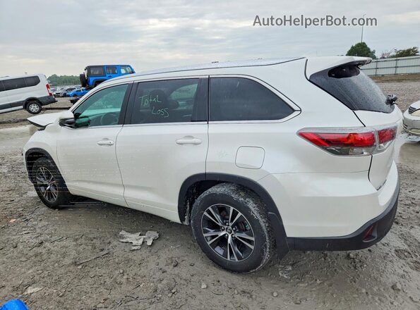5TDJKRFH5GS344849 2016 TOYOTA HIGHLANDER White Tył lewy
