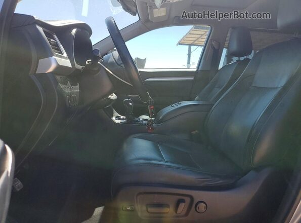 5TDJKRFH6GS259485 2016 TOYOTA HIGHLANDER Серебряный Вид салона спереди