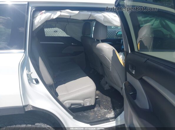 5TDJKRFH6GS331544 2016 TOYOTA HIGHLANDER White Widok naklejki z numerem VIN