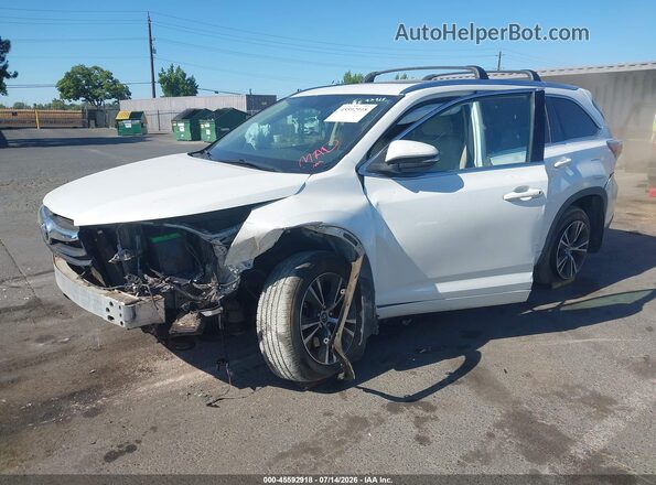 5TDJKRFH9GS228375 2016 TOYOTA HIGHLANDER White Передня ліва чверть