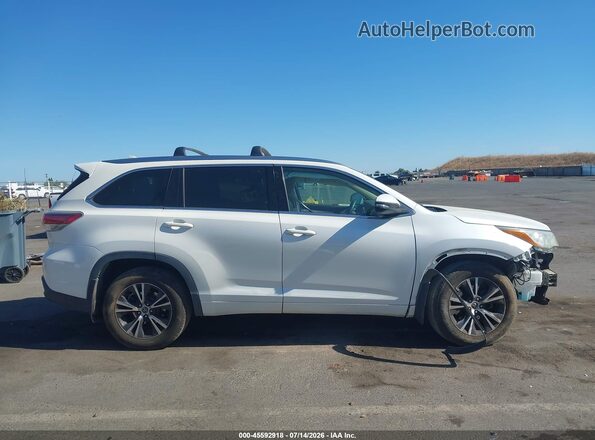 5TDJKRFH9GS228375 2016 TOYOTA HIGHLANDER White Панорамний вид салону 360°