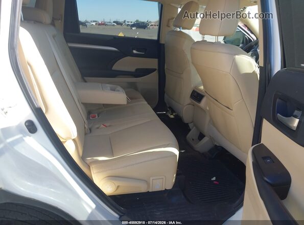 5TDJKRFH9GS228375 2016 TOYOTA HIGHLANDER White Вид наклейки з VIN-кодом