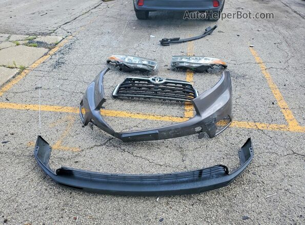 5TDJKRFHXGS500402 2016 TOYOTA HIGHLANDER Gray VIN კოდის სტიკერის ხედი