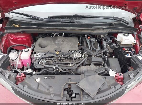 5TDJRKEC0NS080252 2022 TOYOTA SIENNA Красный Вид сзади