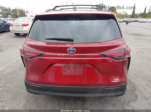 5TDJRKEC0NS080252 2022 TOYOTA SIENNA Красный 