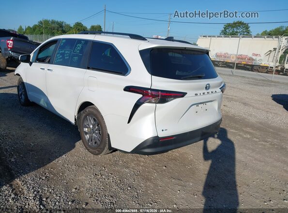 5TDJRKEC1SS234978 2025 TOYOTA SIENNA White უკანა მარცხენა