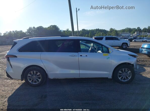 5TDJRKEC1SS234978 2025 TOYOTA SIENNA White სალონის 360-გრადუსიანი ხედი