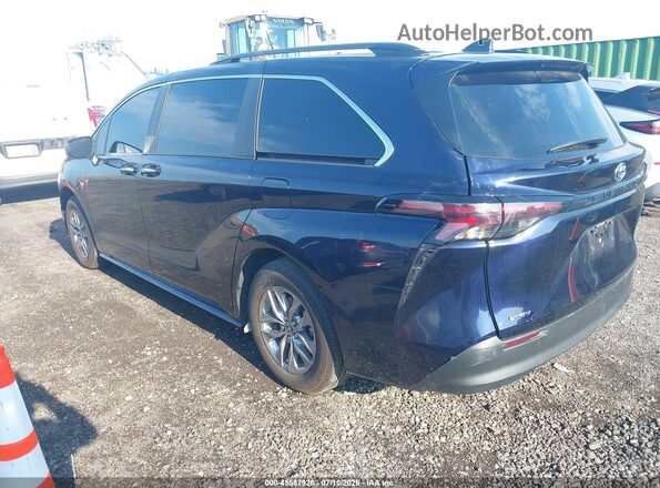 5TDJRKEC1SS239548 2025 TOYOTA SIENNA Black Հետևի ձախ