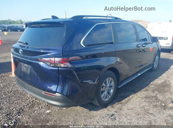 5TDJRKEC1SS239548 2025 TOYOTA SIENNA Black Հետևի աջ