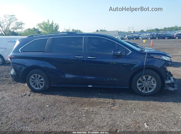 5TDJRKEC1SS239548 2025 TOYOTA SIENNA Black Սալոնի հետևի տեսք