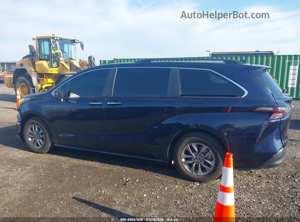 5TDJRKEC1SS239548 2025 TOYOTA SIENNA Black Սալոնի 360 աստիճան տեսք