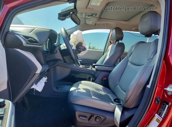5TDJRKEC2NS089809 2022 TOYOTA SIENNA Red Front interior view
