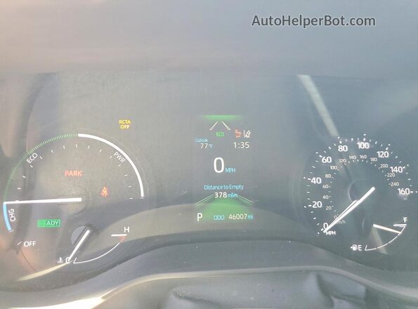 5TDJRKEC2NS090166 2022 TOYOTA SIENNA Brown Instrument cluster view