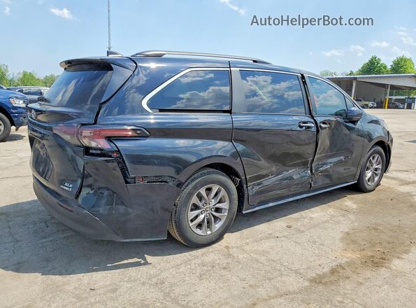 5TDJRKEC2RS187180 2024 TOYOTA SIENNA Black Rear right