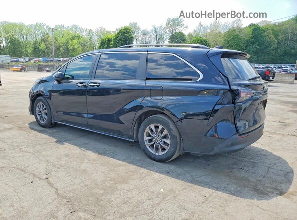 5TDJRKEC2RS187180 2024 TOYOTA SIENNA Black Rear left