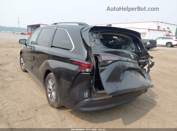 5TDJRKEC2RS203930 2024 TOYOTA SIENNA Black Задня ліва чверть