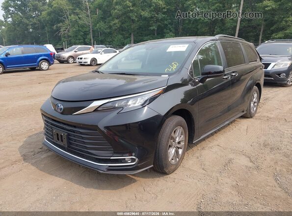 5TDJRKEC2RS203930 2024 TOYOTA SIENNA Black Передня ліва чверть