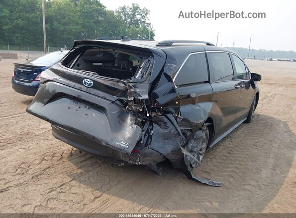 5TDJRKEC2RS203930 2024 TOYOTA SIENNA Black Задня права чверть