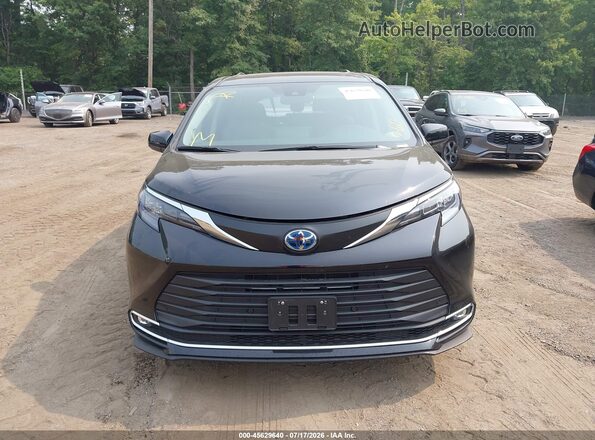 5TDJRKEC2RS203930 2024 TOYOTA SIENNA Black Вид щитка приладів