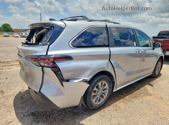5TDJRKEC2SS275684 2025 TOYOTA SIENNA Gray Հետևի աջ