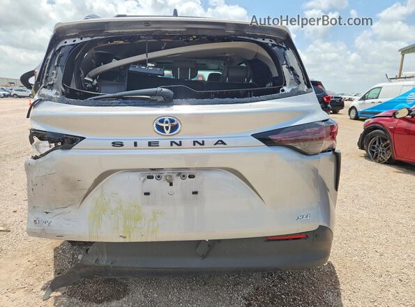 5TDJRKEC2SS275684 2025 TOYOTA SIENNA Gray Հետևի տեսք