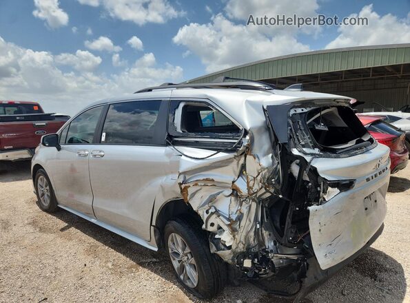 5TDJRKEC2SS275684 2025 TOYOTA SIENNA Gray Սալոնի 360 աստիճան տեսք