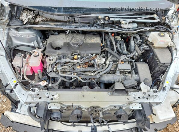 5TDJRKEC3NS078432 2022 TOYOTA SIENNA Silver Vista del compartimento del motor