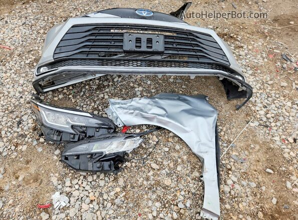 5TDJRKEC3NS078432 2022 TOYOTA SIENNA Silver Vista de la etiqueta del VIN
