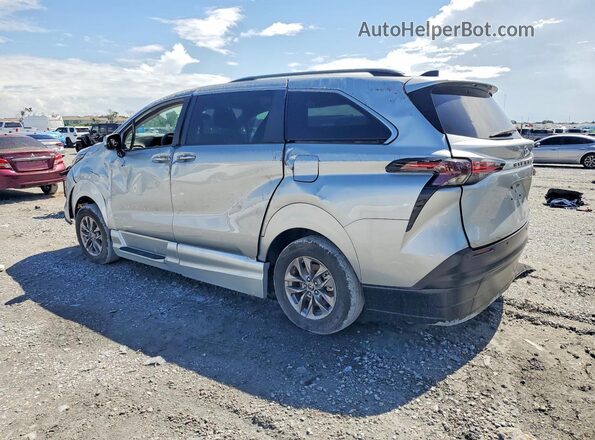 5TDJRKEC3SS267254 2025 TOYOTA SIENNA Silver Tył lewy