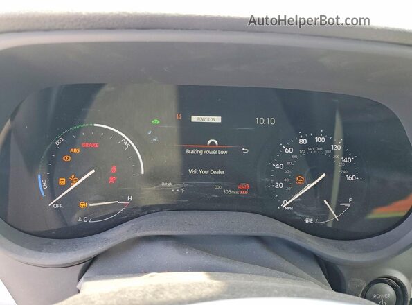 5TDJRKEC3SS267254 2025 TOYOTA SIENNA Silver Widok zestawu wskaźników