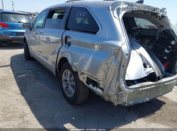 5TDJRKEC3SS270770 2025 TOYOTA SIENNA Silver Trasero izquierdo