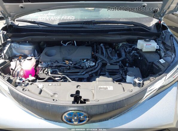 5TDJRKEC3SS270770 2025 TOYOTA SIENNA Silver Vista trasera