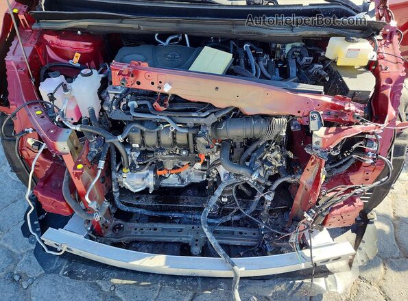 5TDJRKEC3SS288105 2025 TOYOTA SIENNA Red Widok komory silnika