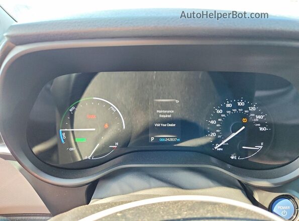 5TDJRKEC4NS098012 2022 TOYOTA SIENNA Серый Вид щитка приборов