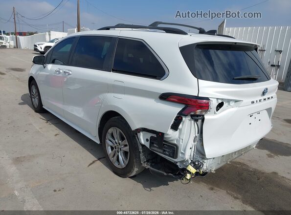 5TDJRKEC4NS113804 2022 TOYOTA SIENNA Белый Задняя левая четверть