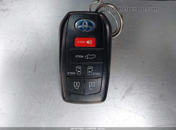 5TDJRKEC4NS113804 2022 TOYOTA SIENNA Белый Вид панели приборов