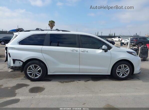 5TDJRKEC4NS113804 2022 TOYOTA SIENNA Белый Панорамный вид салона 360°