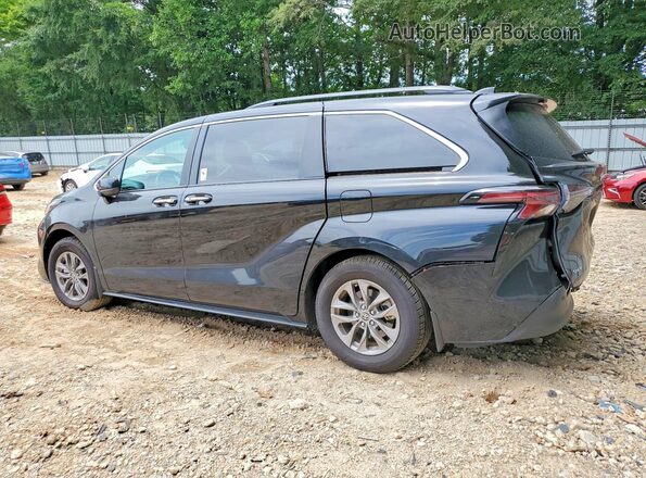 5TDJRKEC4SS244663 2025 TOYOTA SIENNA Black Tył lewy