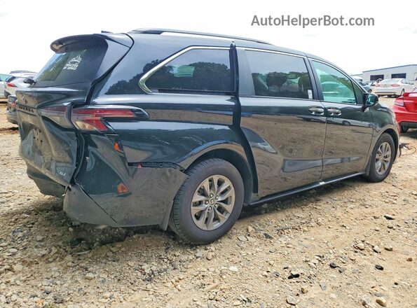 5TDJRKEC4SS244663 2025 TOYOTA SIENNA Black Tył prawy