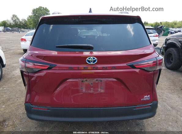 5TDJRKEC5MS032888 2021 TOYOTA SIENNA Red 