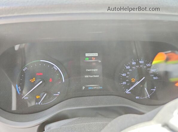 5TDJRKEC5NS101046 2022 TOYOTA SIENNA Gray ხელსაწყოთა პანელის ხედი