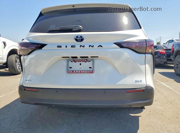5TDJRKEC6SS236550 2025 TOYOTA SIENNA White უკანა ხედი