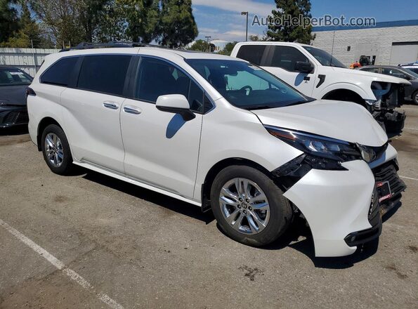 5TDJRKEC6SS236550 2025 TOYOTA SIENNA White წინა მარჯვენა
