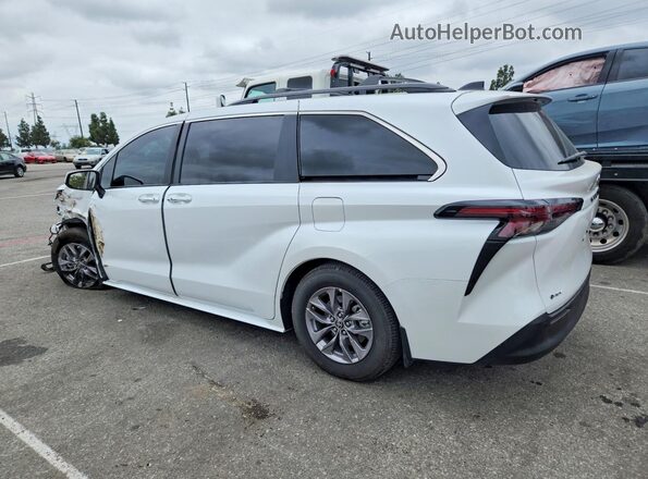 5TDJRKEC7SS286017 2025 TOYOTA SIENNA White Rear left