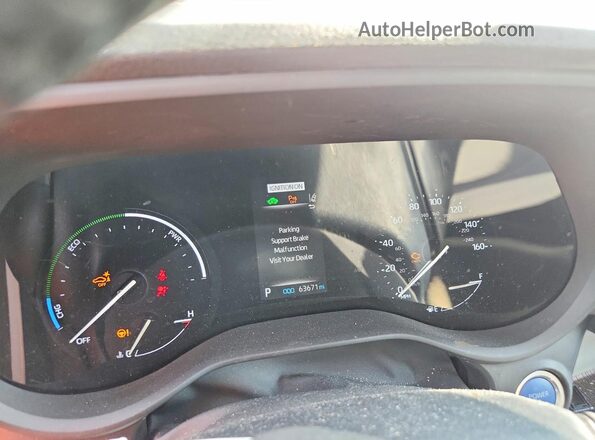 5TDJRKEC8NS123042 2022 TOYOTA SIENNA Gray ხელსაწყოთა პანელის ხედი
