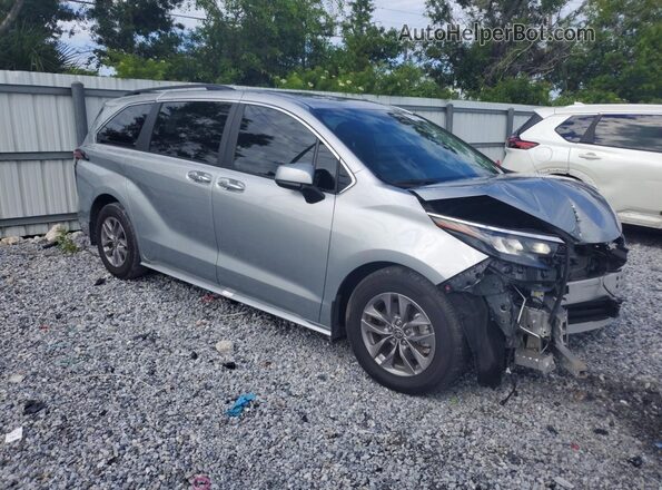 5TDJRKEC8SS269050 2025 TOYOTA SIENNA Silver Առջևի աջ