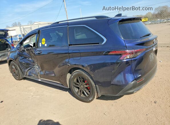 5TDJSKFC2PS106405 2023 TOYOTA SIENNA Blue Rear left