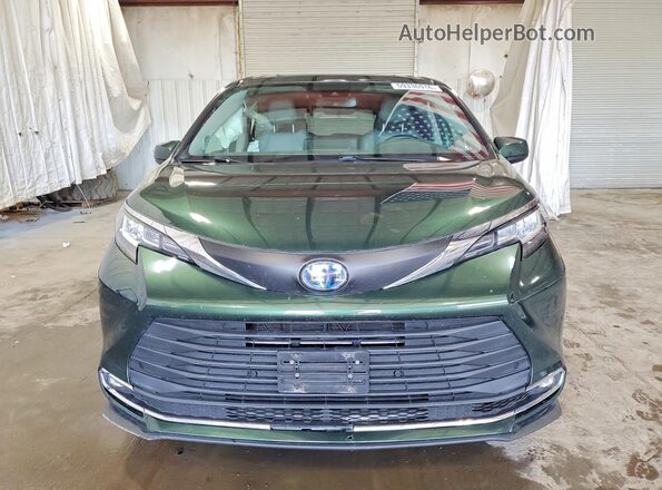 5TDJSKFC3MS035484 2021 TOYOTA SIENNA Green წინა ხედი